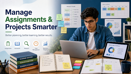 How Students Can Manage Assignments, Homework, and Business Projects More Effectively